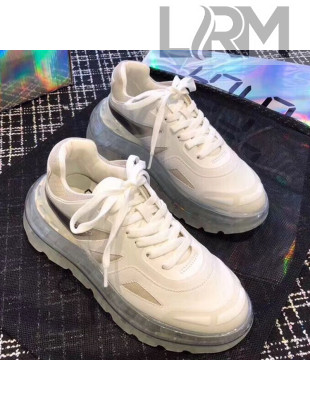 Balenciaga Triple S Sneakers on Clear Sole White 2019(For Women and Men)