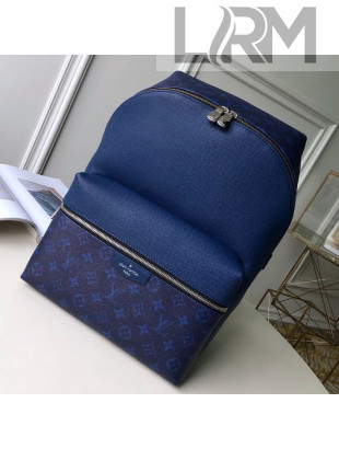 Louis Vuitton Discovery Monogram Leather Backpack PM M30229 Blue 2019