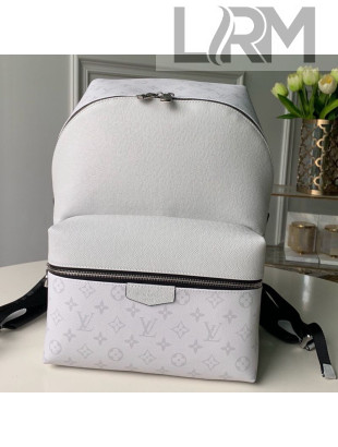Louis Vuitton Discovery Monogram Leather Backpack PM M30232 White 2019