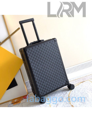Louis Vuitton Matte Travel Luggage Damier Graphite Canvas 2020