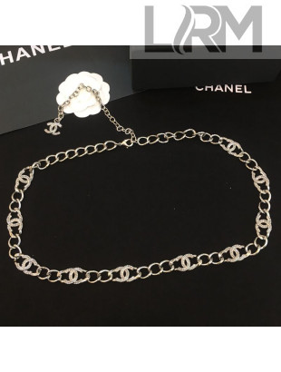 Chanel CC Chain Belt Silver 2021