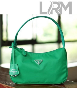 Prada Re-Edition 2000 Nylon Mini-bag 1NE515 Green 2020