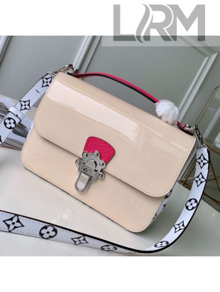 Louis Vuitton Cherrywood BB in Monogarm Canvas and Cream White Patent Leather M51953 2019