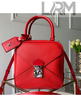 Louis Vuitton Cube Néo Square Bag Top Handle Bag M55475 Red 2019