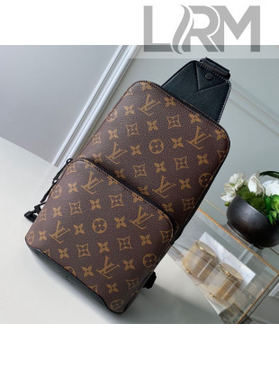 Louis Vuitton Men's Avenue Monogram Canvas Sling Shoulder Bag M41719 2019