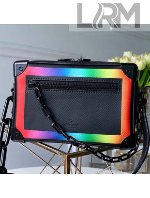 Louis Vuitton Men’s Rainbow Mini Soft Trunk Square Shoulder Bag M30351 2019