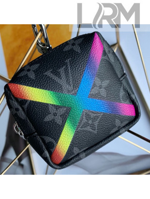 Louis Vuitton Men’s Monogram Canvas Rainbow Cross Coin Purse 