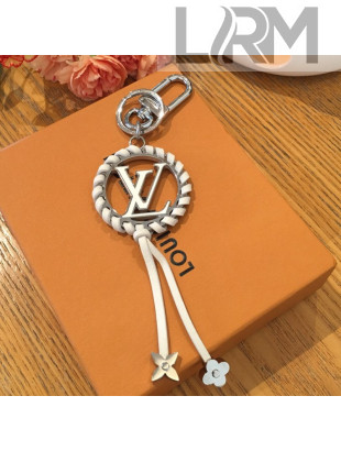 Louis Vuitton Very Bag Charm and Key Holder White/Silver 2021