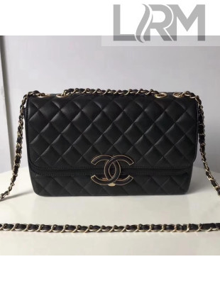 Chanel Lambskin Medium Flap Bag A57276 Black 2018