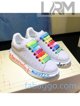 Alexander McQueen Velvet Graffiti Sneakers 03 2020 (For Women and Men)