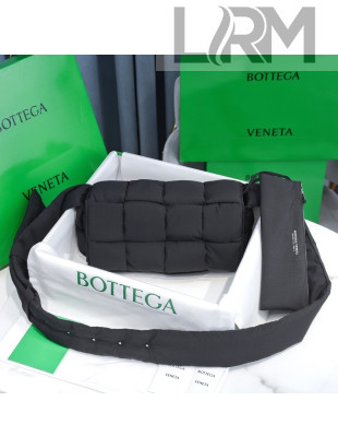 Bottega Veneta Padded Tech Cassette Crossbody Bag 628951 Black 2021 