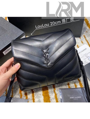 Saint Laurent LOULOU TOY Bag IN MATELASSÉ "Y" Leather 467072 Black 2020(Top Quality)