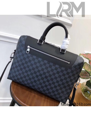 Louis Vuitton Porte-Documents Jour Bag in Damier Canvas N48260 Black 2021