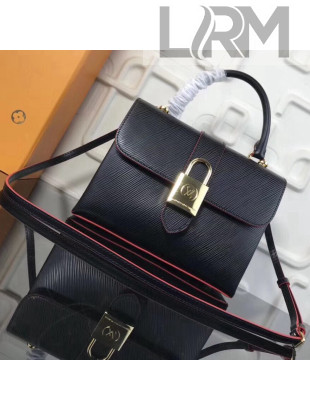 Louis Vuitton Epi Leather One Handle Bag Black 2018