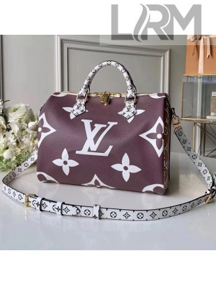 Louis Vuitton Mulicolor Monogram Canvas Speedy 30 Bag M41112 Purple/Brown 2019