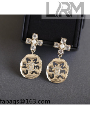 Chanel Cross Earrings 2021 110871