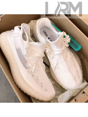 Adidas Yeezy Boost 350 V2 Static Sneakers All White 2019(For Women and Men)