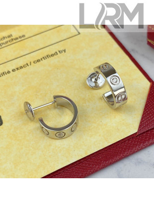 Cartier Love Earrings CE32201 Silver 2022