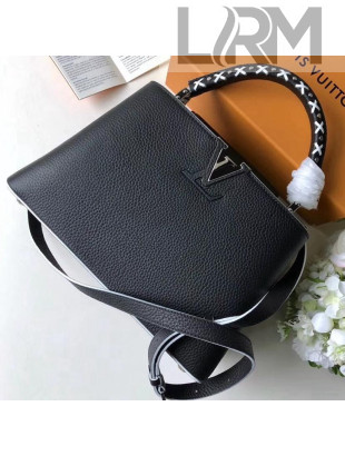 Louis Vuitton Taurillon Leather Capucines PM Bag M52389 Noir 2019