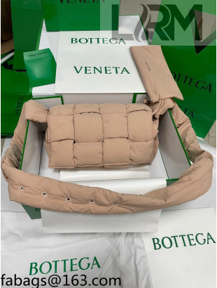 Bottega Veneta Padded Tech Cassette Crossbody Bag 628951 Beige 2021 