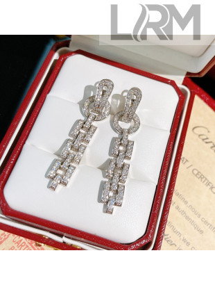 Cartier AGRAFE Earrings CE32216 Silver 2022