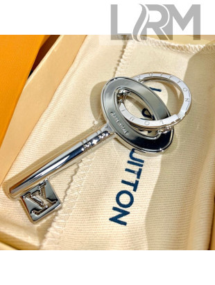 Louis Vuitton Travel Key Holder Silver 2021
