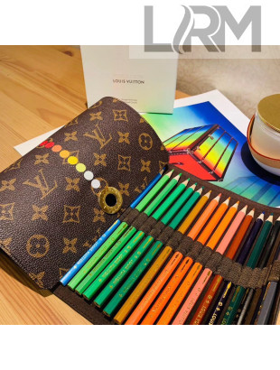 Louis Vuitton coloured pencils pouch