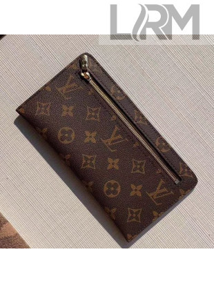 Louis Vuitton Men's Brazza Wallet in Monogram Canvas Brown M63049 2020