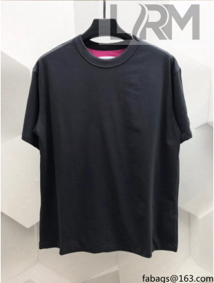 Bottega Veneta Cotton Reversible T-shirt BVT111903 Grey/Rosy 2021(For men and women)