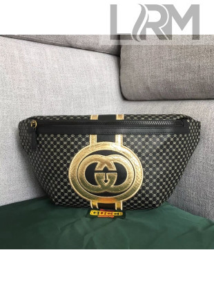Gucci-Dapper Dan Belt Bag 536416 Black 2018