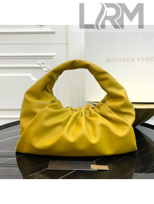 Bottega Veneta Large BV Jodie Leather Hobo Bag Bright Yellow 2020
