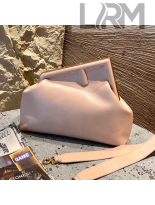 Fendi First Medium Leather Bag Pink 2021 80018L