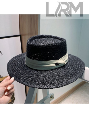 Gucci Straw GG Band Bucket Hat Black 2021