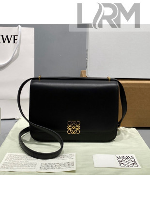 Loewe Medium Goya bag in silk calfskin Black 2021