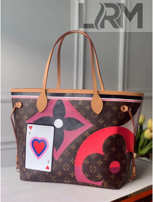 Louis Vuitton Game On Neverfull MM Tote Bag in Monogram Canvas M57452 2020