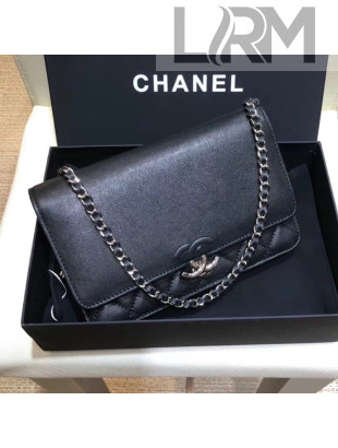 Chanel Wallet on Chain WOC A84428 Black 2019