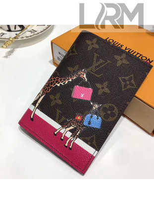 Louis Vuitton Monogram Canvas Passport Cover M62089 2017