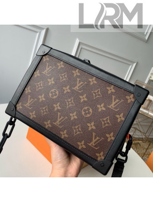 Louis Vuitton Monogram Canvas Soft Trunk Case Shoulder Bag M44478 Coffee/Black 2019