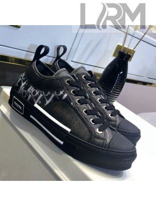 Dior Technical Oblique Low-Top Sneakers Black 2019(For Women and Men)