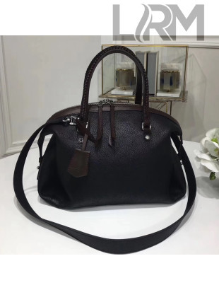 Louis Vuitton Mahina Perforated Leather Asteria Bag Black 2017