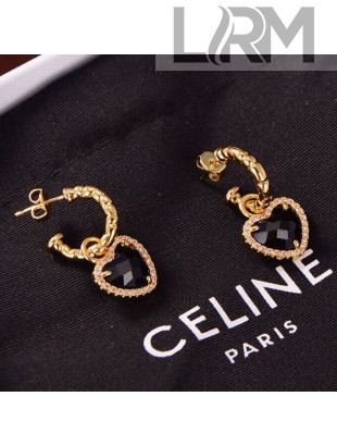 Celine Love Earrings Black 2021 1108104