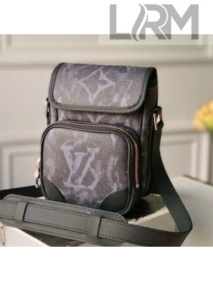 Louis Vuitton Men's Nano Amazon Messenger Bag in Monogram Pastel Canvas Black/Grey M45650 2020