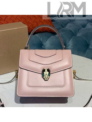 Bvlgari Serpenti Forever Mini Top Handle Bag 18cm Light Pink 2021