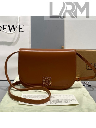 Loewe Goya Accordion/Mini Bag in Silk Calfskin Tan Brown 2021