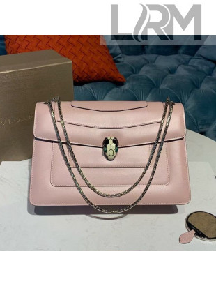 Bvlgari Serpenti Forever Medium Top Handle Bag 27cm Light Pink 2021