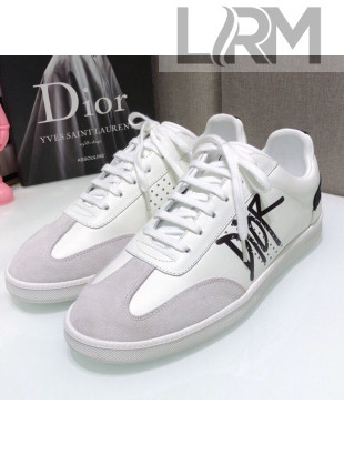 Dior Homme B01 Calfskin Suede Sneakers White 2021 07