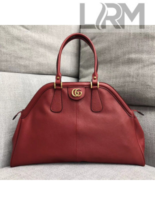 Gucci RE(BELLE) Large Top Handle Bag 516459 Red 2018