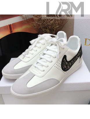 Dior Homme B01 Calfskin Suede Sneakers White 2021 15
