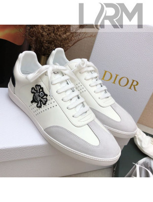 Dior Homme B01 Calfskin Suede Sneakers White 2021 16