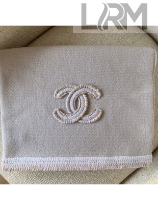 Chanel Cashmere Scarf AA6881 Beige 2020